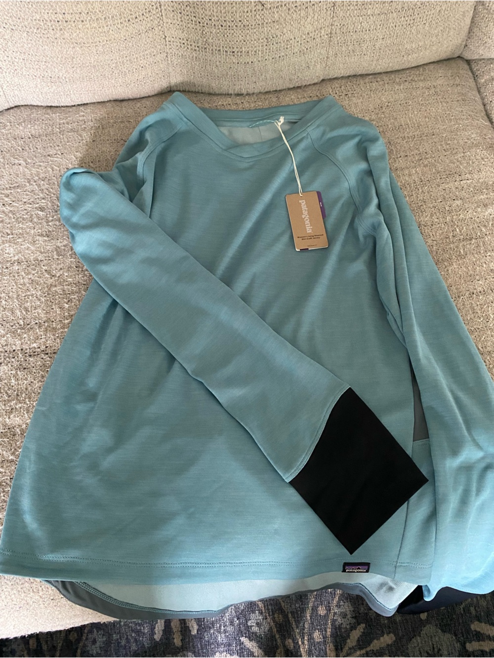Patagonia Women’s Long Sleeved Dirt Craft Jersey Brand New Blue